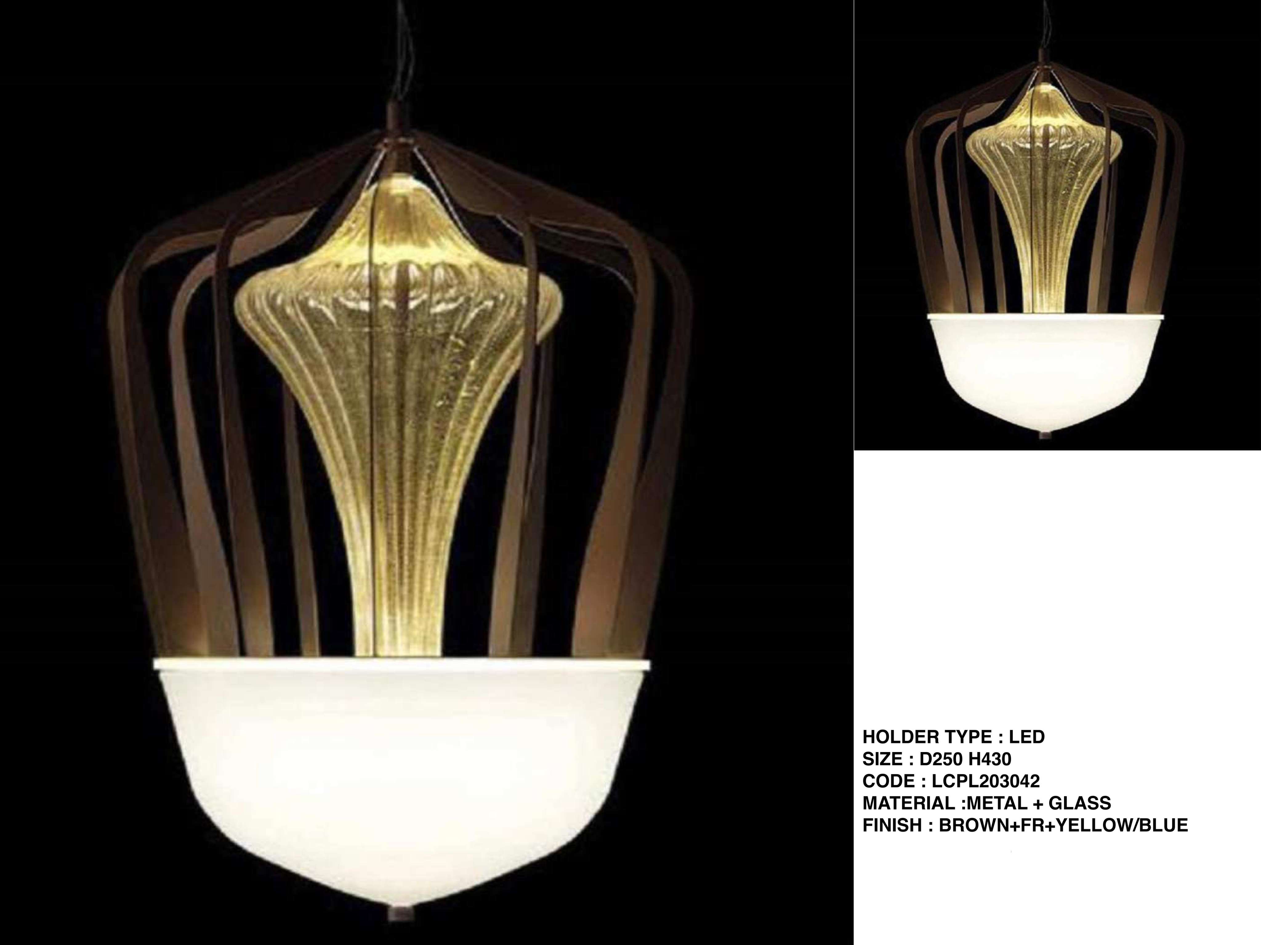 Beyond Lights - Glass Pendant Lamp- LCHL
